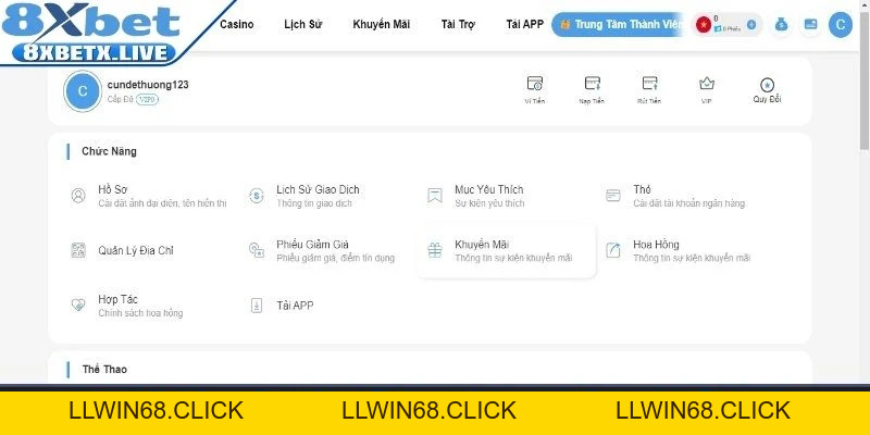 8Xbet - Website Nhà Cái Cá Cược Ấn Tượng Cộng Đồng Bet Thủ - LLWIN68