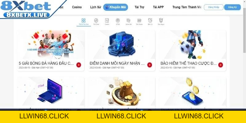 8Xbet - Website Nhà Cái Cá Cược Ấn Tượng Cộng Đồng Bet Thủ - LLWIN68