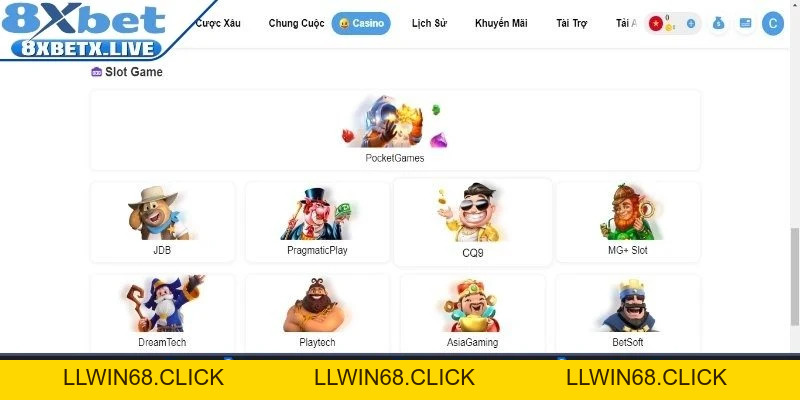 8Xbet - Website Nhà Cái Cá Cược Ấn Tượng Cộng Đồng Bet Thủ - LLWIN68